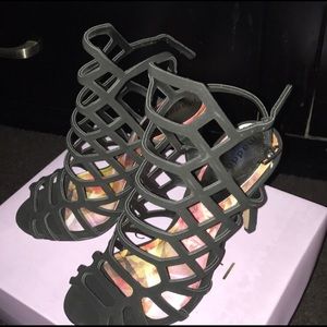 Madden girl Caged Heels